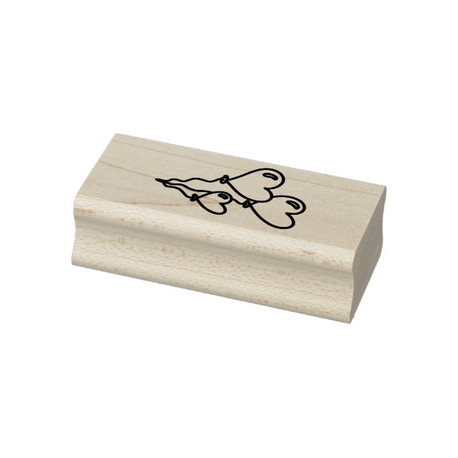 Hjärtballonger Stämpel (Stämpel)