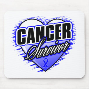 Hjärtbandon Survivor Colon Cancer Musmatta
