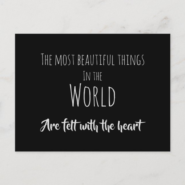 Hjärtbekräftelser Vykort (Framsida)