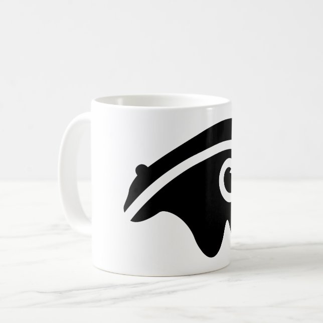 hjärtbjörn kaffemugg (Framsida vänster)