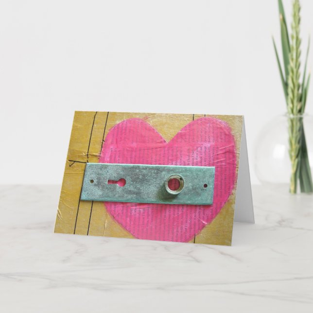 Hjärtblandad media, Alla hjärtans dag Helgkort (Framsida)