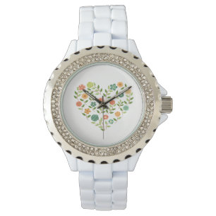 Hjärtblomma Armbandsur