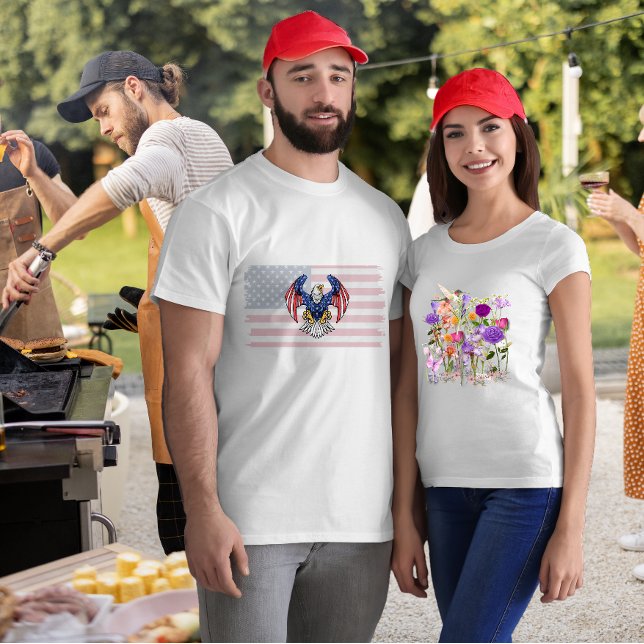 Hjärtblommor T Shirt (Skapare uppladdad)