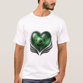 Hjärtboll kärlek t shirt