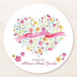 Hjärtbukettblommor möhippa underlägg