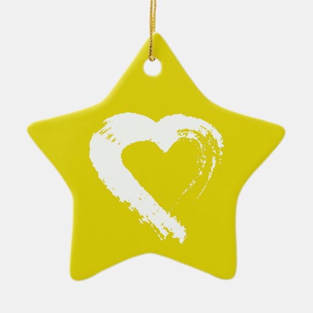 Hjärtburk Ornament (Framsidan)
