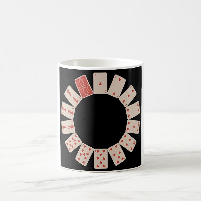 Hjärtcirkel för uppspelningskort kaffemugg (Skapare uppladdad)