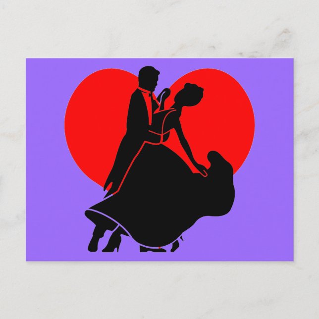 Hjärtdansare Vykort (Framsida)