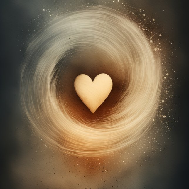 Hjärtdesign för kaffe och grädde från älskare tack kort (Coffee and cream lovers heart design gratitude card)