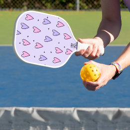Hjärtdesign Pickle Ball-paddel