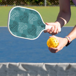 Hjärtdesign Pickle Ball-paddel