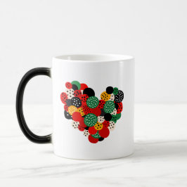 Hjärtdesignen Mugg: Kärlek i varje sipp Magisk Mugg