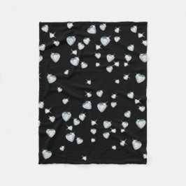 Hjärtdiameter Gnistra Fleecefilt