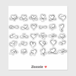 Hjärtdörrar Aesthetic Scrapbook Craft Stickers Klistermärken