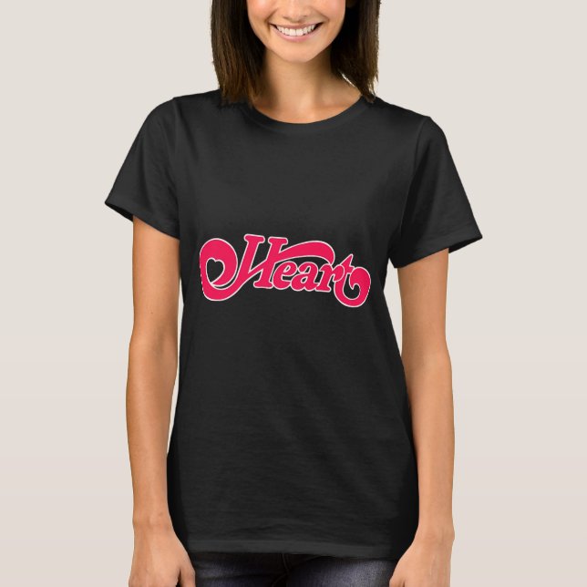 HJÄRTE BAND T SHIRT (Framsida)