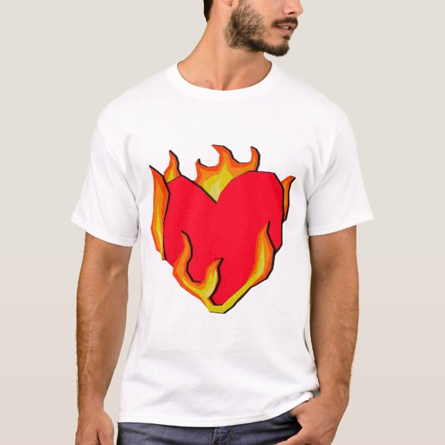 Hjärtebrand T Shirt (Framsida)