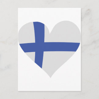 Hjärteikon i Finland Vykort