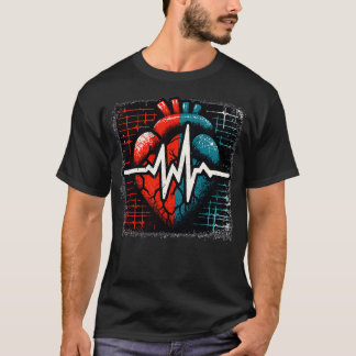 Hjärtelektrokardiogram T Shirt