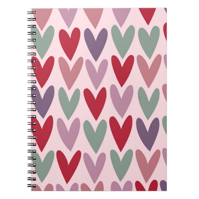 Hjärter 5 anteckningsbok (Framsidan)