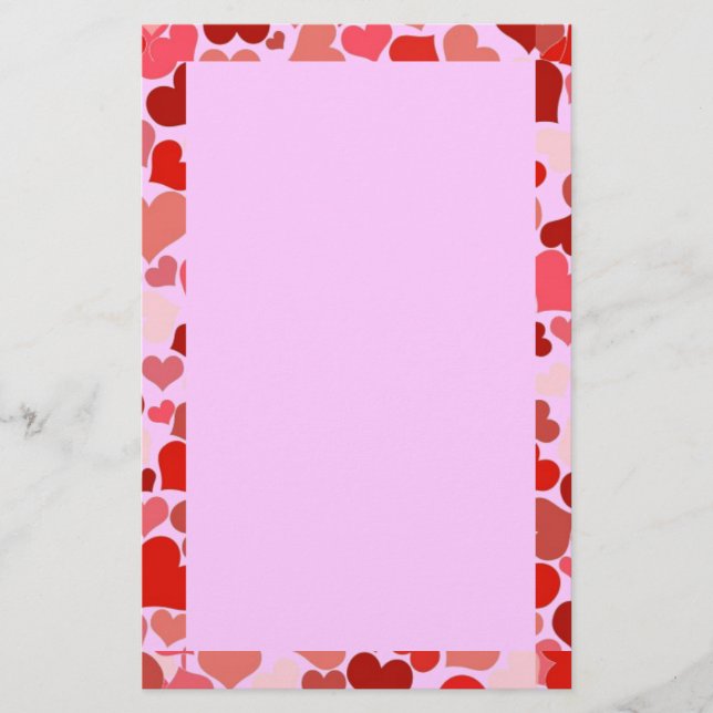 Hjärter Brevpapper (Framsida)