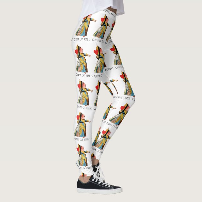 Hjärter Dam Klassisk Alice i Underlandet Leggings (Höger)