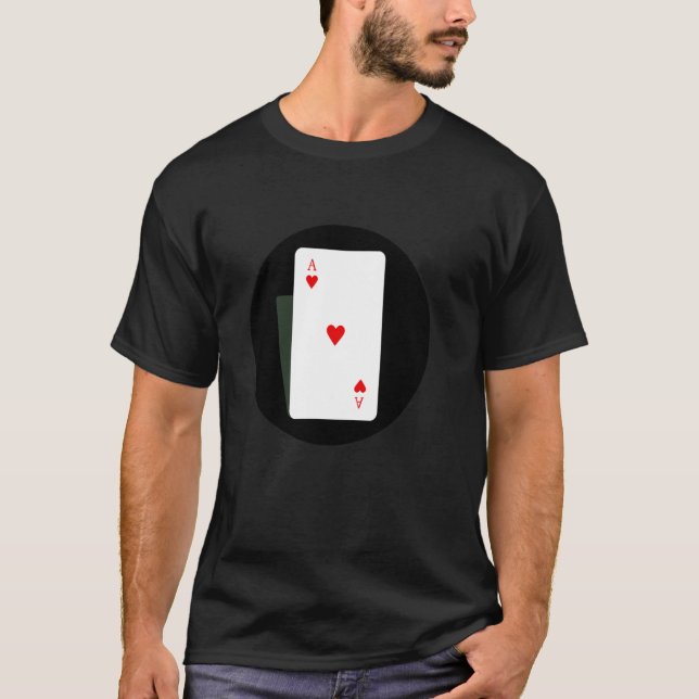 Hjärter Ess T Shirt (Framsida)