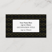 Hjärter för oändliga golden Brass