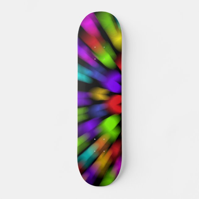 Hjärter har det mini skateboard bräda 18,5 cm (Framsida)