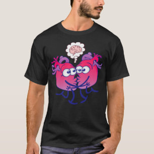 Hjärter i kärlek tänker för mycket när penelope fa t shirt