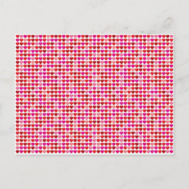 Hjärter i Kärlek Vykort