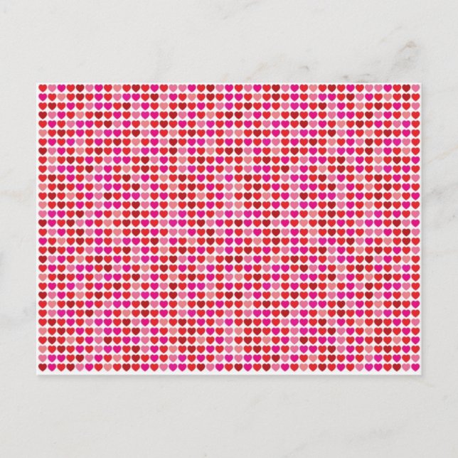 Hjärter i Kärlek Vykort (Framsida)