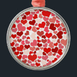 Hjärter Julgransprydnad Metall<br><div class="desc">Hjärter</div>