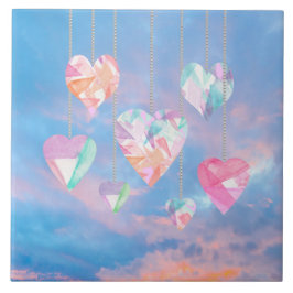 Hjärter Kakelplatta