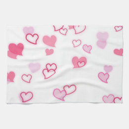 Hjärter Kökshandduk