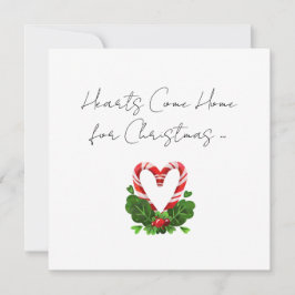 Hjärter Kom hem inför jul Candy cane