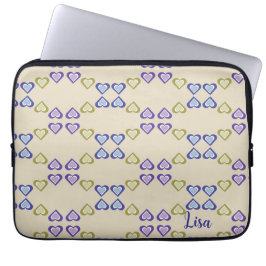 Hjärter Laptop Fodral