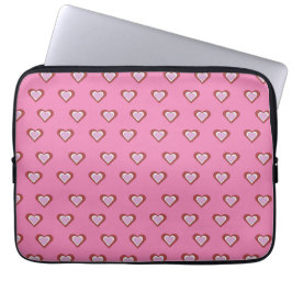 Hjärter Laptop Fodral