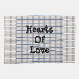Hjärter mot Kärlek Kökshandduk