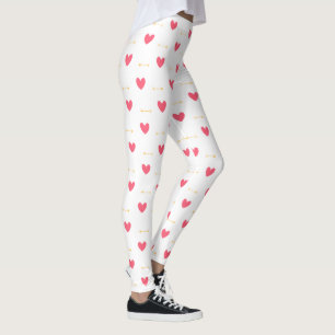 Hjärter och pilar leggings