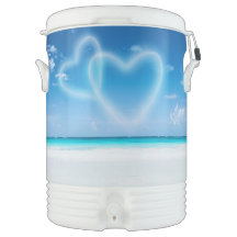 Hjärter på Beach Large Igloo