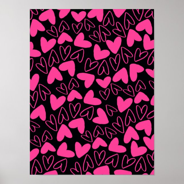 Hjärter Poster (Framsidan)
