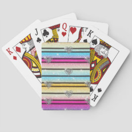 Hjärter, Ränder och Gnistrande Casinokort