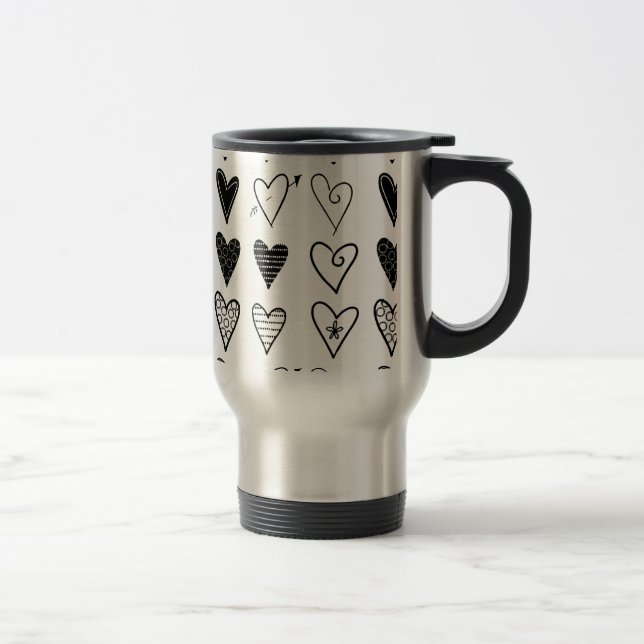 Hjärter Resemugg (Höger)