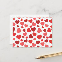 Hjärter, rödhjärter, Hjärter mönster, Mönster