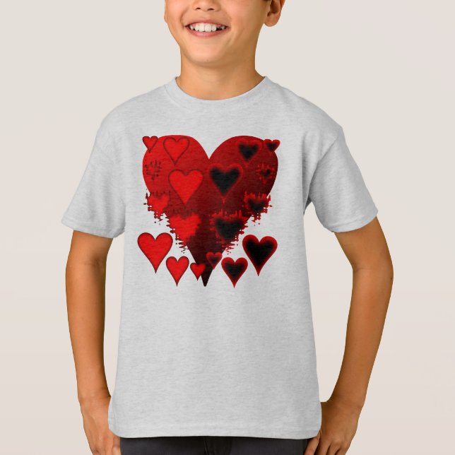 Hjärter Tee Shirt (Framsida)