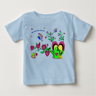 Hjärter - växande Kärlek Baby T-Shirt