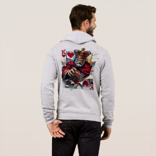 Hjärterkung — Djärvt kungligt spelkort Illustratra T Shirt