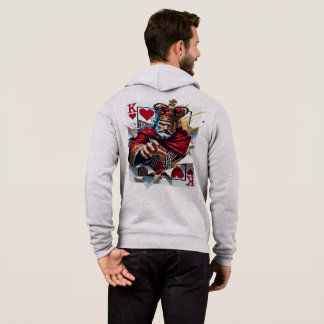 Hjärterkung — Djärvt kungligt spelkort Illustratra T Shirt