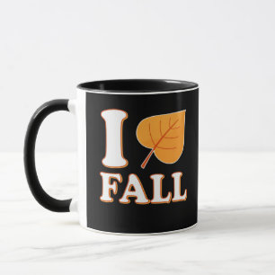 Hjärtfall Det är Fall Y'all Kreativ Avslappnad Mugg