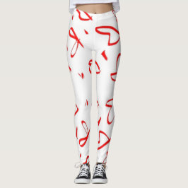 Hjärtform Leggings